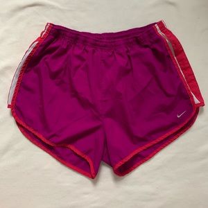 Nike Dri-Fit Purple/Fushia Tempo Running Shorts